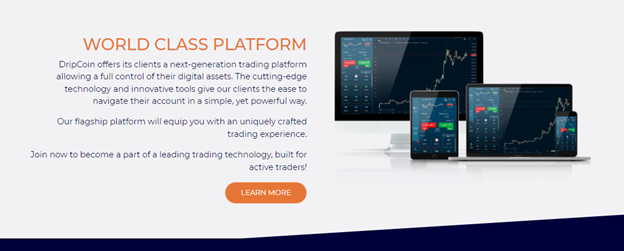 Dripcoin trading platform 
