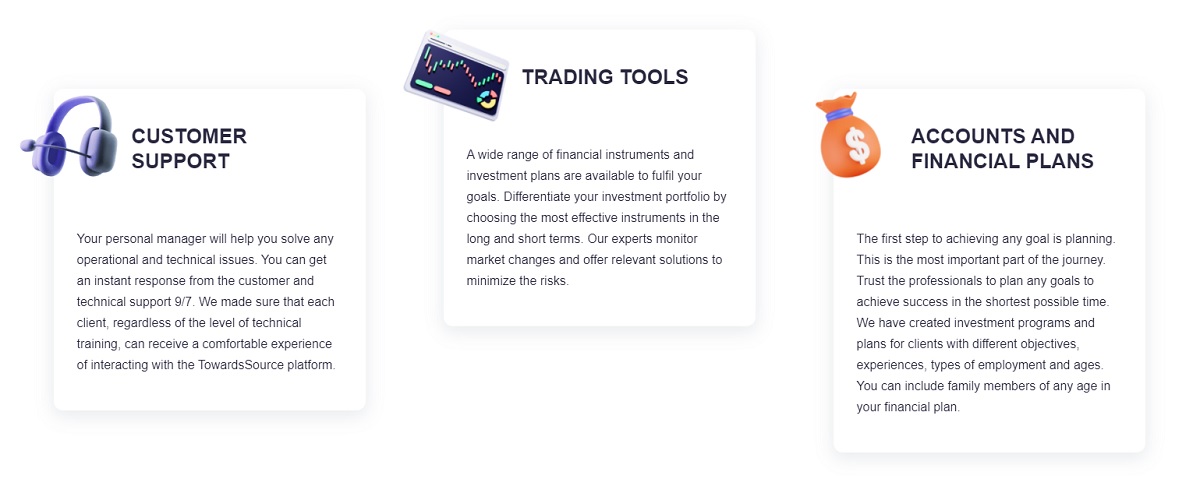 Towards Source trading tools